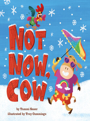 cover image of Not Now, Cow